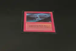 Lightning Bolt Beta MTG Card Magic: the Gathering 1993 - Image 5