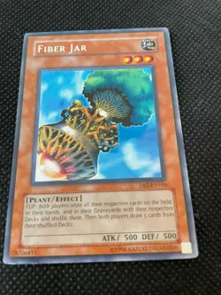 Fiber Jar - DB2-EN166 - Rare - Unlimited Edition - Lightly Played Yugioh! - Image 1