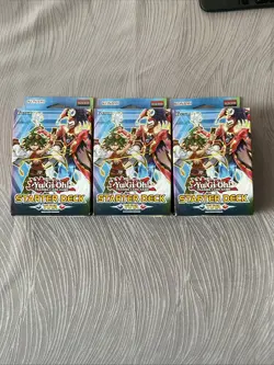 YuGiOh Konami 2016 3 Decks of Starter Deck Yuya 1st Edition New Factory Sealed - Image 1