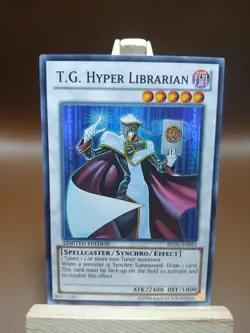 MP Yugioh - T.G Hyper Librarian Super Rare REDU-ENSE1 Limited Edition - Image 1