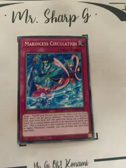 MARINCESS CIRCULATION - 1st EDITION LED9-EN036 ENGLISH Yu-Gi-Oh! CARD RARE 2022 - Image 3