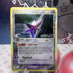 Pokemon Card - Espeon Delta Species 4/113 Reverse Holo Rare Stamped - Image 1