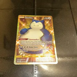 Pokemon TCG Snorlax Sword & Shield Chilling Reign Holo Card 224/198 Secret Rare - Image 1