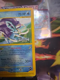 Pokemon TCG Suicune E-Reader Black Star Promo Card 53 4Ever Stamp LP Condition - Image 2