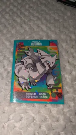 CARD POKEMON EJ VOL. IV #28 MEGA AGGRON 2020 Hoenn PERU South America TCG FOIL - Image 3