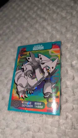 CARD POKEMON EJ VOL. IV #28 MEGA AGGRON 2020 Hoenn PERU South America TCG FOIL - Image 4