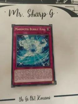 MARINCESS BUBBLE RING -1st EDITION LED9-EN037 ENGLISH Yu-Gi-Oh! CARD RARE KONAMI - Image 2
