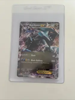 Pokemon TCG Black Kyurem EX Holo Ultra Rare Card 95/135 Plasma Storm - Image 1