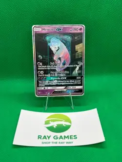 Pokemon Card Mewtwo GX 78/73 Shining Legends Holo Secret Rare Full Art DMG - Image 1