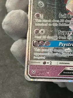 Pokemon Card Mewtwo GX 78/73 Shining Legends Holo Secret Rare Full Art DMG - Image 5