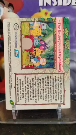 POKEMON The Movie 2000 "Underground Symphony" Foil TOPPS Animation Ed. Card #7 - Image 2