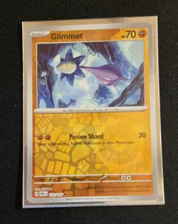 Glimmet Reverse Holo Obsidian Flames 122/197 Pokemon Card US Seller - Image 1