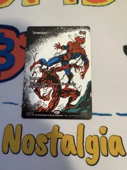 Terminate FULL ART 2025 MTG Spiderman Magic Card Marvel M0040 - Image 1