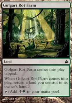 Golgari Rot Farm - Medium Play MTG Ravnica - Image 1