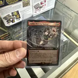 MTG Yuffie, Materia Hunter (Extended Art) - FINAL FANTASY (FIC) 0158 FFVII - Image 1