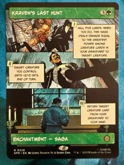 NM Borderless Kraven's Last Hunt, MTG, Marvel's Spider-Man, Magic, 226 - Image 1
