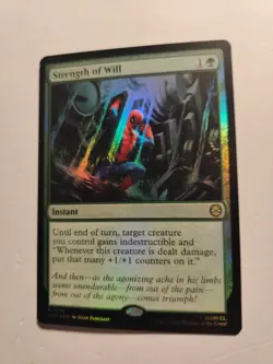 Foil Strength of Will MTG Marvel's Spider-Man 0118 Magic The Gathering - Image 2