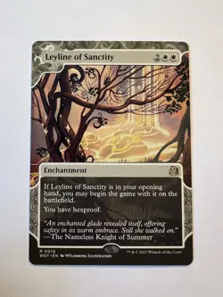 Leyline of Sanctity - SHOWCASE - MTG Wilds of Eldraine: Enchanting Tales - NM - Image 1