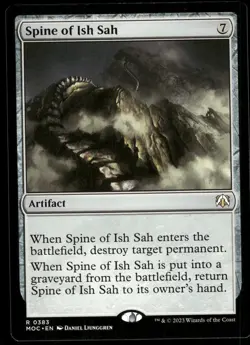 1x Spine of Ish Sah - Commander: March of the Machine - NM - MTG - Image 1