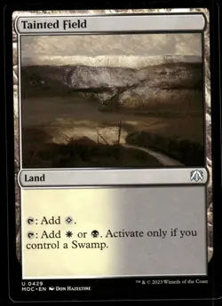 1x Tainted Field - Commander: March of the Machine - NM - MTG - Image 1