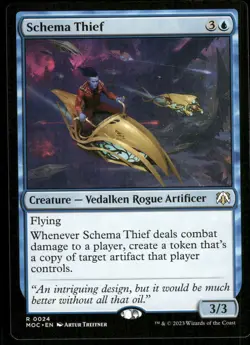 1x Schema Thief - Commander: March of the Machine - NM - MTG - Image 1