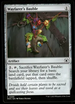 1x Wayfarer's Bauble - Commander: March of the Machine - NM - MTG - Image 1