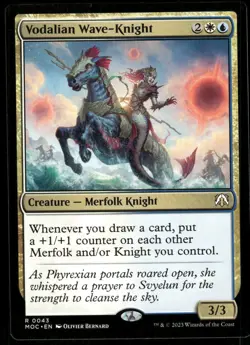 1x Vodalian Wave-Knight - Commander: March of the Machine - NM - MTG - Image 1