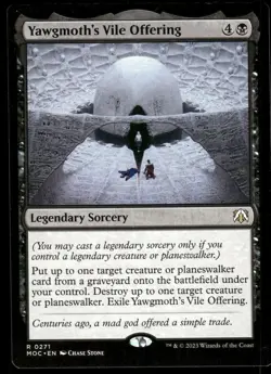 1x Yawgmoth's Vile Offering - Commander: March of the Machine - NM - MTG - Image 1