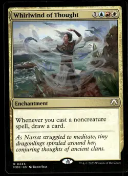 1x Whirlwind of Thought - Commander: March of the Machine - NM - MTG - Image 1