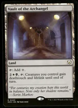 1x Vault of the Archangel - Commander: March of the Machine - NM - MTG - Image 1
