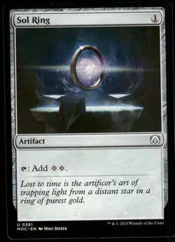 1x Sol Ring - Commander: March of the Machine - NM - MTG - Image 1