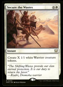 1x Secure the Wastes - Commander: March of the Machine - NM - MTG - Image 1