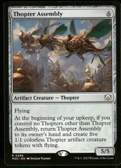 1x Thopter Assembly - Commander: March of the Machine - NM - MTG - Image 1