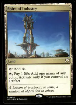 1x Spire of Industry - Commander: March of the Machine - NM - MTG - Image 1