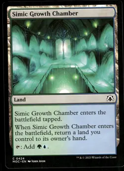 1x Simic Growth Chamber - Commander: March of the Machine - NM - MTG - Image 1