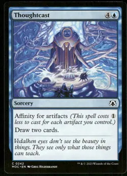 1x Thoughtcast - Commander: March of the Machine - NM - MTG - Image 1