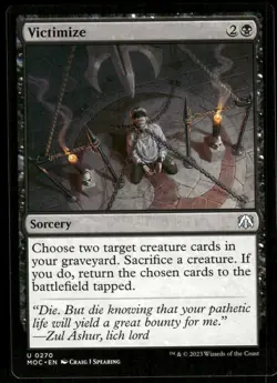 1x Victimize - Commander: March of the Machine - NM - MTG - Image 1