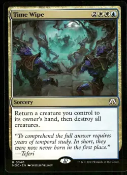 1x Time Wipe - Commander: March of the Machine - NM - MTG - Image 1