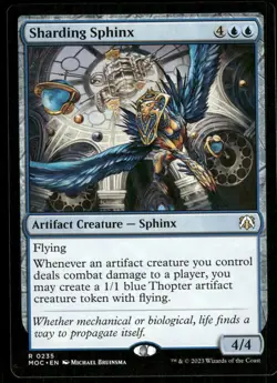 1x Sharding Sphinx - Commander: March of the Machine - NM - MTG - Image 1