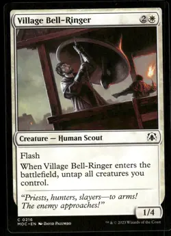 1x Village Bell-Ringer - Commander: March of the Machine - NM - MTG - Image 1