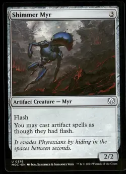 1x Shimmer Myr - Commander: March of the Machine - NM - MTG - Image 1