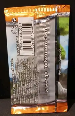 *EMPTY* POKEMON DIAMOND & PEARL LEGENDS AWAKENED BOOSTER PACK LUCARIO ARTWORK - Image 2