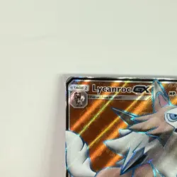Lycanroc GX 136/147 - Full Art Burning Shadows Pokemon Sun Moon Ultra Rare - NM - Image 5