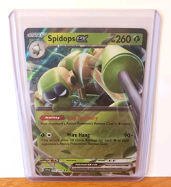 POKEMON SPIDOPS EX 019/198 DOUBLE RARE SCARLET & VIOLET BASE SET NEAR MINT - Image 3