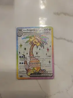 ALOLAN EXEGGUTOR EX 225/191 SURGING SPARKS POKEMON (FULL ART, NM) - Image 1