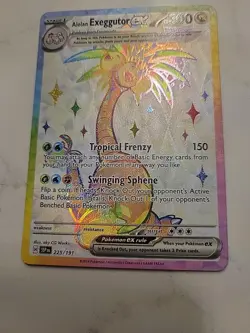 ALOLAN EXEGGUTOR EX 225/191 SURGING SPARKS POKEMON (FULL ART, NM) - Image 2