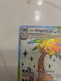ALOLAN EXEGGUTOR EX 225/191 SURGING SPARKS POKEMON (FULL ART, NM) - Image 5