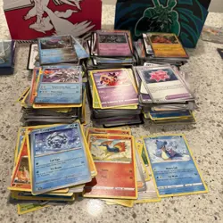 Large Pokemon Commons Lot- Holos / Reverse / Common/ Codes- See Photos - Image 1