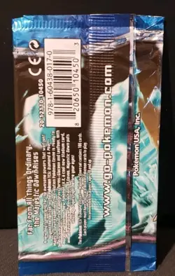 *EMPTY* POKEMON DIAMOND & PEARL MAJESTIC DAWN BOOSTER PACK EMPOLEON ARTWORK - Image 2