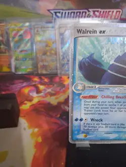 Damaged Walrein-EX - 99/108 - Rare Holo EX Pokemon Power Keepers - Image 3